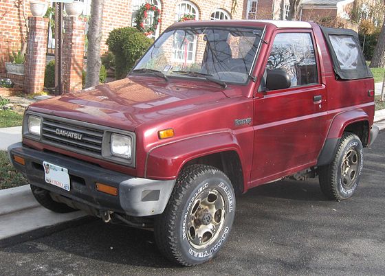 Daihatsu Rocky Engine Bay : oldskul_wedge 1989 Daihatsu Feroza Specs